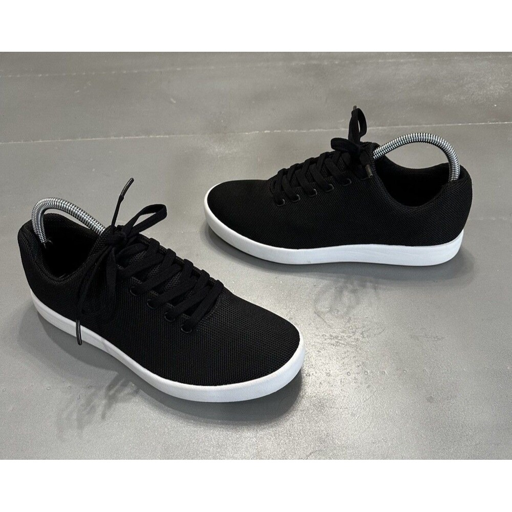 Atoms Cushiony Model 000 Black Knit Sneakers Men’s 7.25 Women’s 8.75 Minimalist